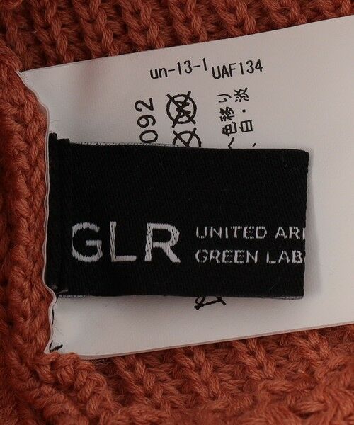 green label relaxing / グリーンレーベル リラクシング ハット | GLR リネンコットン ロゴ ニットハット | 詳細14
