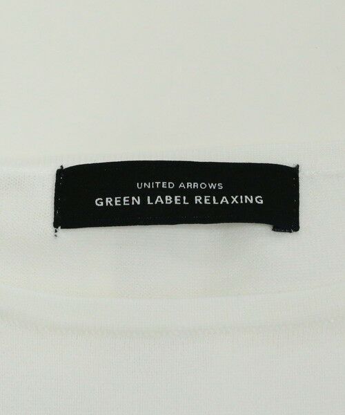 green label relaxing / グリーンレーベル リラクシング ニット・セーター | タフタ ドッキング ニット プルオーバー -ウォッシャブル- | 詳細14