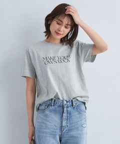 タイポグラフィ プリント Tシャツ