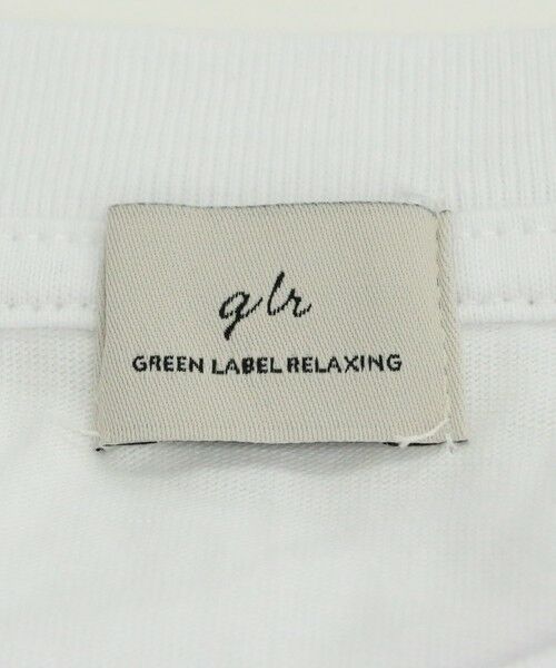 green label relaxing / グリーンレーベル リラクシング カットソー | タイポグラフィ プリント Tシャツ | 詳細12