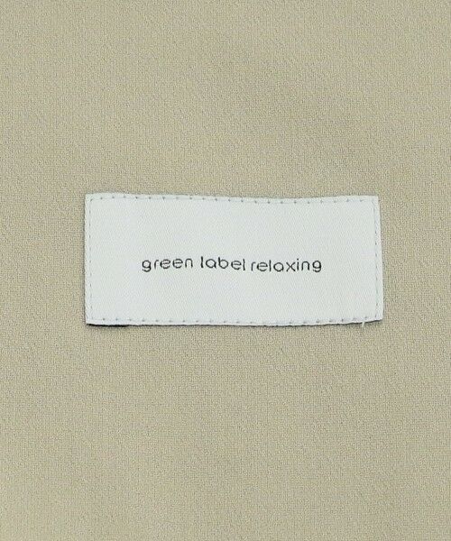 green label relaxing / グリーンレーベル リラクシング テーラードジャケット | ICE フレンチスリーブ シャツ ジャケット -ウォッシャブル・防シワ・接触冷感・吸水速乾- | 詳細23
