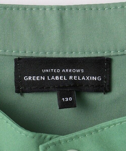 green label relaxing / グリーンレーベル リラクシング シャツ・ブラウス | TJ パイピング バンドカラーシャツ 100cm-130cm | 詳細12