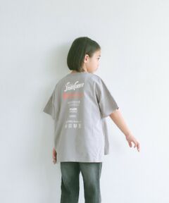 【別注】＜UNIVERSAL OVERALL＞TJ EX ロゴプリント Tシャツ 100cm-130cm
