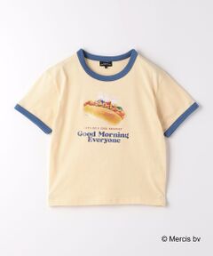 ＜miffy＞TJ EX リンガー コラボTシャツ 100cm-130cm