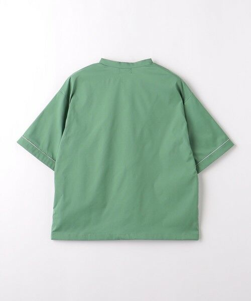 green label relaxing / グリーンレーベル リラクシング シャツ・ブラウス | TJ パイピング バンドカラーシャツ 140cm-160cm | 詳細4