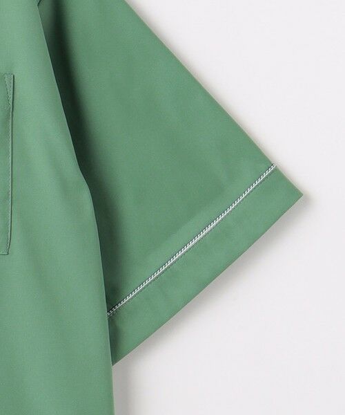 green label relaxing / グリーンレーベル リラクシング シャツ・ブラウス | TJ パイピング バンドカラーシャツ 140cm-160cm | 詳細6