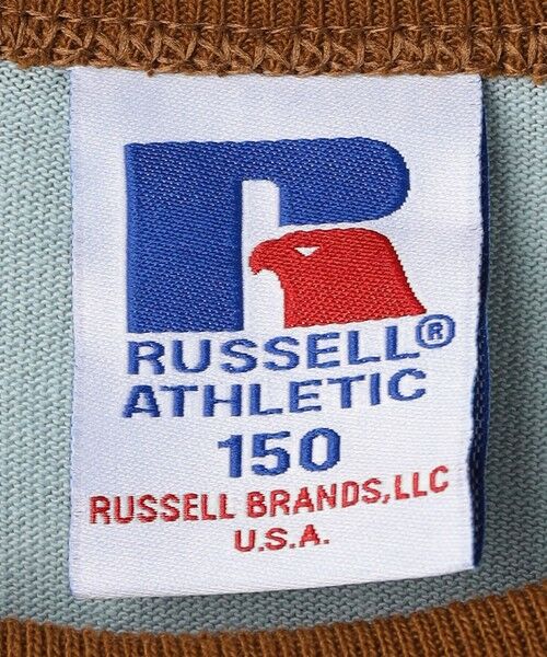 green label relaxing / グリーンレーベル リラクシング カットソー | 【別注】＜RUSSELL ATHLETIC＞プリント リンガー Tシャツ 140cm-150cm | 詳細11