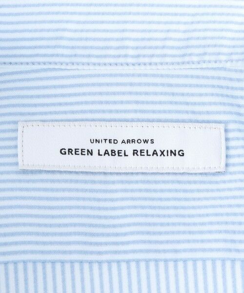 green label relaxing / グリーンレーベル リラクシング シャツ・ブラウス | ラッカン ストライプ スタンダード スナップダウン ドレスシャツ -ストレッチ・吸水速乾- | 詳細11