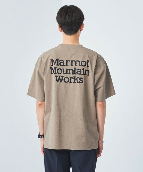 セール】 【別注】＜Marmot＞GLR MMW ロゴ Tシャツ -吸水速乾  