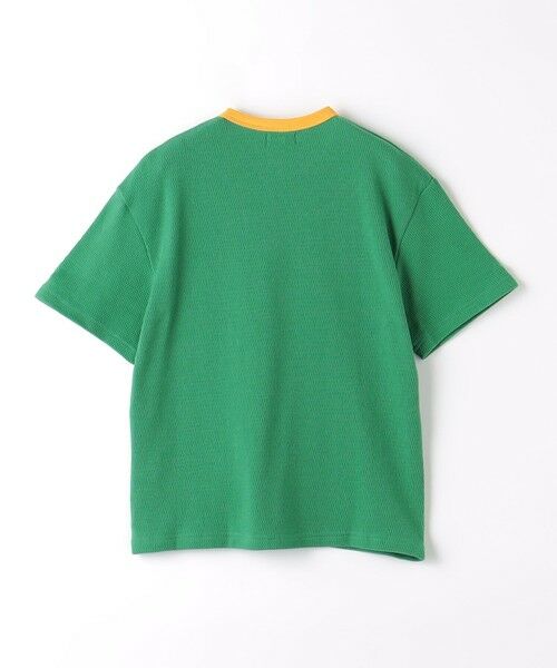 green label relaxing / グリーンレーベル リラクシング カットソー | ハニカム リンガーTシャツ 100cm-130cm | 詳細7