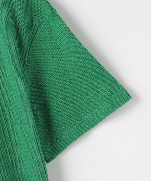 green label relaxing / グリーンレーベル リラクシング カットソー | ハニカム リンガーTシャツ 100cm-130cm | 詳細9