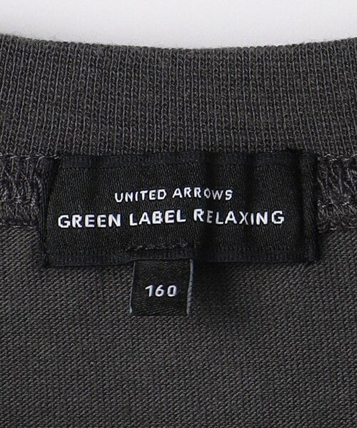 green label relaxing / グリーンレーベル リラクシング カットソー | ミニポケット ラインスリーブ Tシャツ 140cm-160cm | 詳細8
