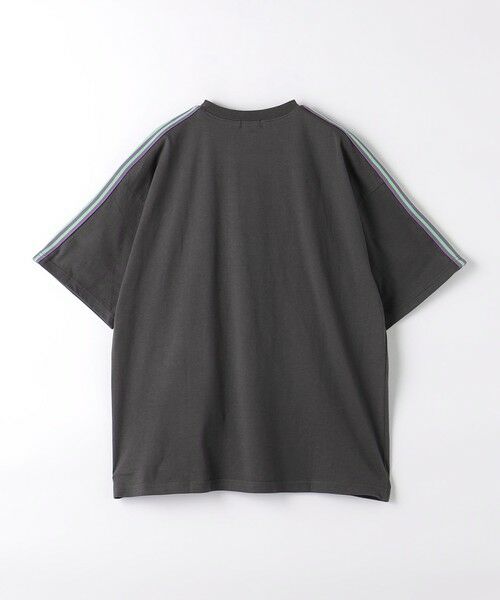 green label relaxing / グリーンレーベル リラクシング カットソー | ミニポケット ラインスリーブ Tシャツ 140cm-160cm | 詳細1