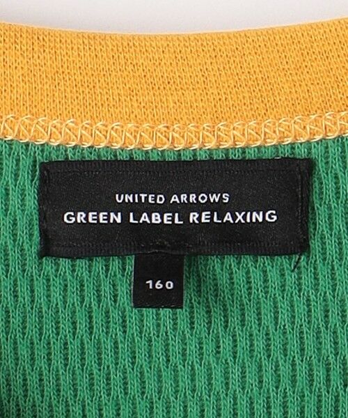green label relaxing / グリーンレーベル リラクシング カットソー | ハニカム リンガーTシャツ 140cm-160cm | 詳細11