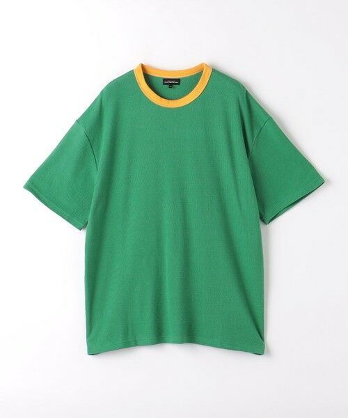 green label relaxing / グリーンレーベル リラクシング カットソー | ハニカム リンガーTシャツ 140cm-160cm | 詳細13