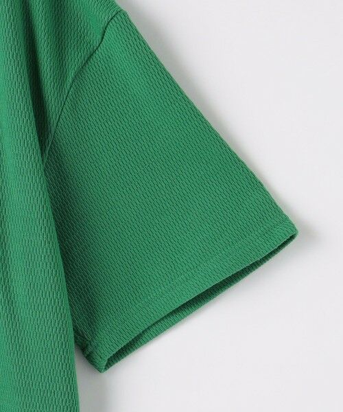 green label relaxing / グリーンレーベル リラクシング カットソー | ハニカム リンガーTシャツ 140cm-160cm | 詳細9