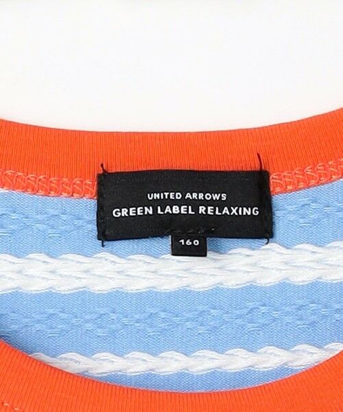 green label relaxing / グリーンレーベル リラクシング カットソー | TJ ボーダーリンガーノースリーブ 140cm-160cm | 詳細8
