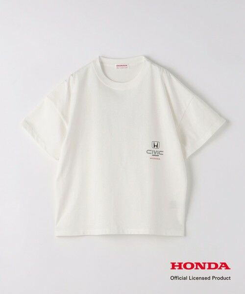 green label relaxing / グリーンレーベル リラクシング カットソー | 【別注】＜URBAMENT＞TJ Honda Tシャツ 140cm-150cm | 詳細1