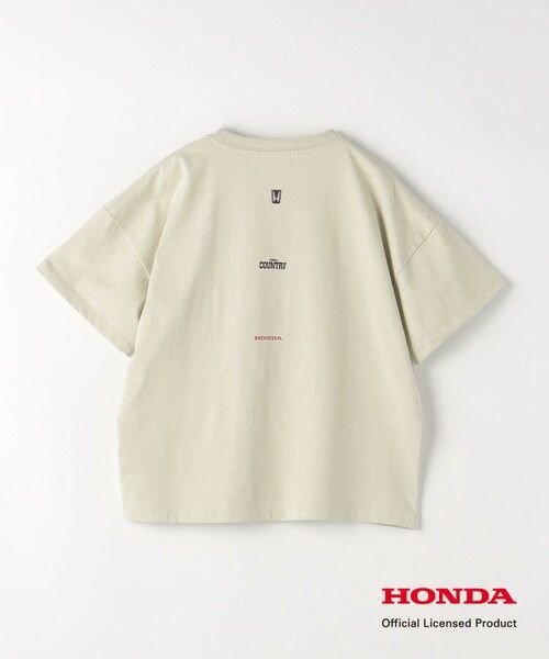 green label relaxing / グリーンレーベル リラクシング カットソー | 【別注】＜URBAMENT＞TJ Honda Tシャツ 140cm-150cm | 詳細6