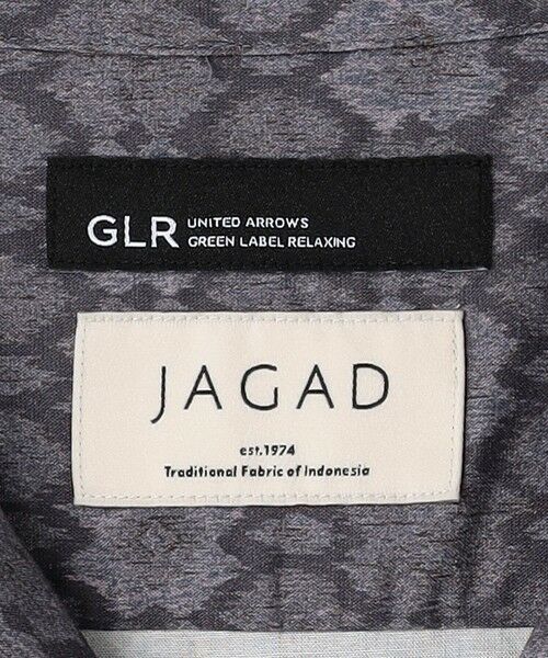 green label relaxing / グリーンレーベル リラクシング シャツ・ブラウス | JAGAD バティック プリント オープンカラー シャツ | 詳細8