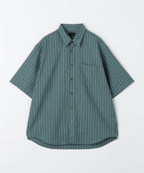 green label relaxing / グリーンレーベル リラクシング シャツ・ブラウス | TWウォッシャブルトロ ストライプ ジャストルーズ シャツ2 -ウォッシャブル・ストレッチ・防シワ- | 詳細2