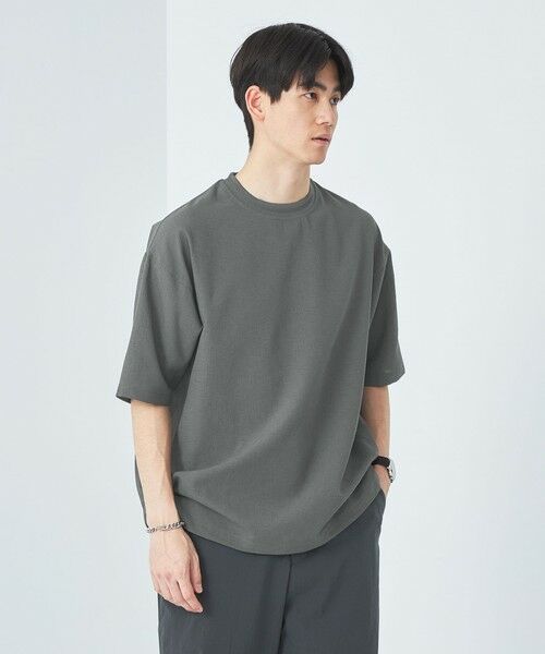 DotAir ヘムコード クルーネック Tシャツ -防シワ・通気性- （Tシャツ  