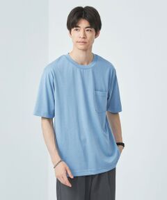 GIZA A/S クルーネック Tシャツ -汗染み防止-