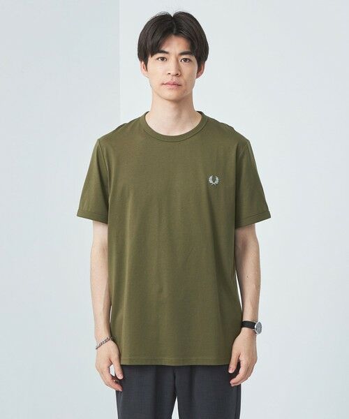 green label relaxing / グリーンレーベル リラクシング Tシャツ | ＜FRED PERRY＞リンガー Tシャツ | 詳細12