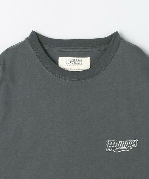 green label relaxing / グリーンレーベル リラクシング Tシャツ | 【別注】＜UNIVERSAL OVERALL×Manny's＞GLR MENU Tシャツ | 詳細15