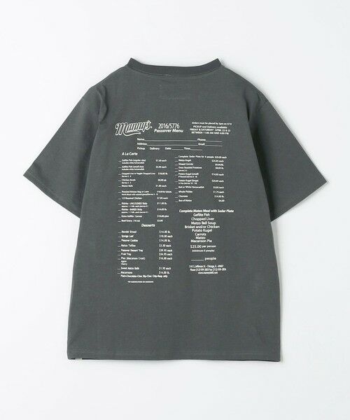 green label relaxing / グリーンレーベル リラクシング Tシャツ | 【別注】＜UNIVERSAL OVERALL×Manny's＞GLR MENU Tシャツ | 詳細12