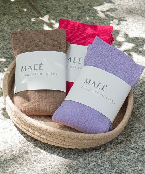 green label relaxing / グリーンレーベル リラクシング ソックス | ＜MAEE＞コンプレッションソックス（コットンリブ）/ 着圧ソックス / 靴下 | 詳細30