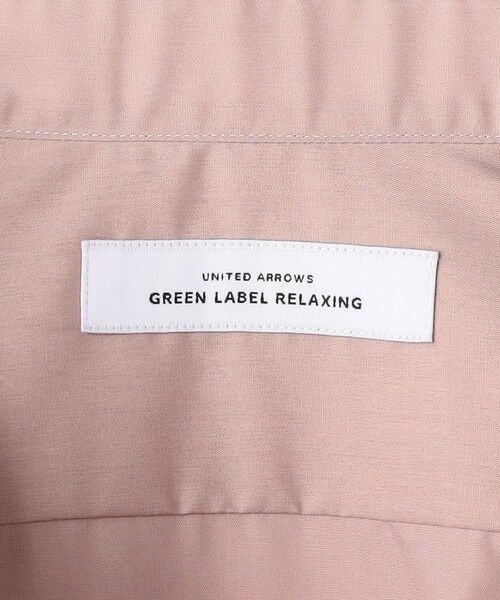 green label relaxing / グリーンレーベル リラクシング シャツ・ブラウス | コットン ブロード カラード タブカラー ドレスシャツ -イージーアイロン- | 詳細14