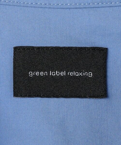 green label relaxing / グリーンレーベル リラクシング シャツ・ブラウス | トリアセコットン Wパッチ オープンカラーシャツ | 詳細12