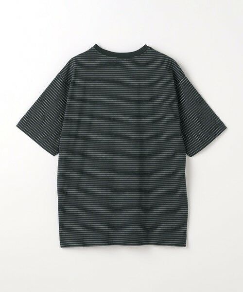 green label relaxing / グリーンレーベル リラクシング Tシャツ | スリーク ボーダー クルーネック Tシャツ | 詳細8