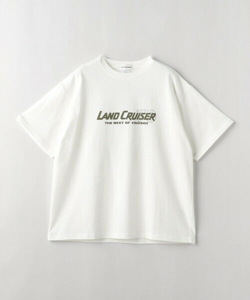 green label relaxing / グリーンレーベル リラクシング Tシャツ | ＜ON WORKS＞LAND CRUISER×GLR グラフィック  Tシャツ | 詳細19