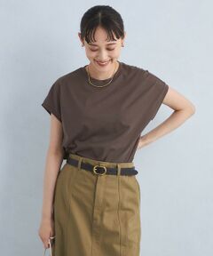 グロッシー フレンチスリーブ Tシャツ 2