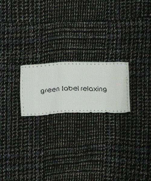 green label relaxing / グリーンレーベル リラクシング ベスト | ツイードライク チェック ジレ -マシンウォッシャブル・ストレッチ・防シワ・帯電防止- | 詳細17