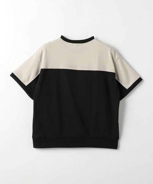 green label relaxing / グリーンレーベル リラクシング カットソー | TJ パネル切り替え ビッグ Tシャツ / キッズ  100cm-130cm - 吸水速乾 - | 詳細1