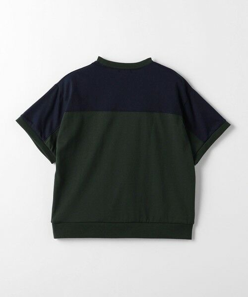 green label relaxing / グリーンレーベル リラクシング カットソー | TJ パネル切り替え ビッグ Tシャツ / キッズ  100cm-130cm - 吸水速乾 - | 詳細4