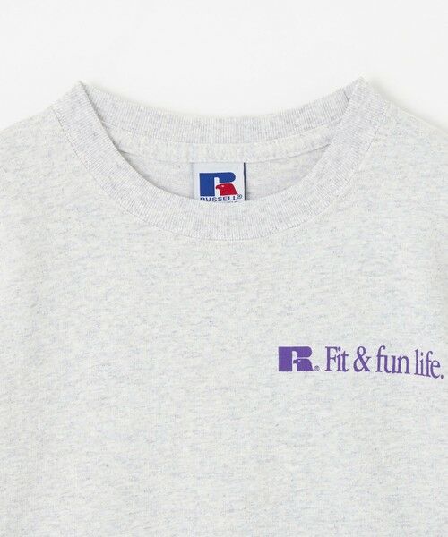 green label relaxing / グリーンレーベル リラクシング カットソー | 【別注】＜RUSSELL ATHLETIC＞CPH Tシャツ /キッズ 110cm-130cm | 詳細8