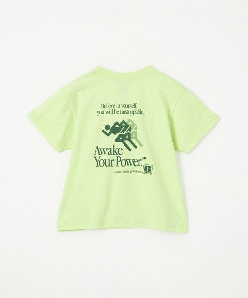 green label relaxing / グリーンレーベル リラクシング カットソー | 【別注】＜RUSSELL ATHLETIC＞CPH Tシャツ /キッズ 110cm-130cm | 詳細12