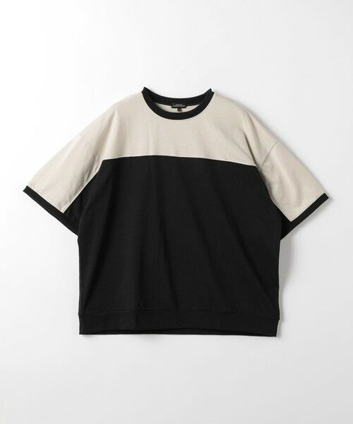 green label relaxing / グリーンレーベル リラクシング カットソー | TJ パネル切り替え ビッグ Tシャツ / キッズ  140cm-160cm - 吸水速乾 - | 詳細2