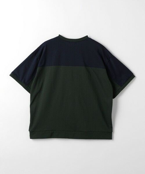 green label relaxing / グリーンレーベル リラクシング カットソー | TJ パネル切り替え ビッグ Tシャツ / キッズ  140cm-160cm - 吸水速乾 - | 詳細6