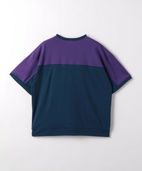 green label relaxing / グリーンレーベル リラクシング カットソー | TJ パネル切り替え ビッグ Tシャツ / キッズ  140cm-160cm - 吸水速乾 - | 詳細14