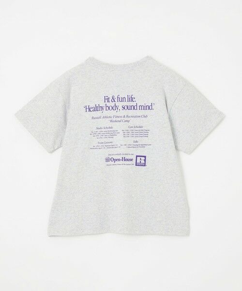 green label relaxing / グリーンレーベル リラクシング カットソー | 【別注】＜RUSSELL ATHLETIC＞CPH Tシャツ /キッズ 140cm-150cm | 詳細7