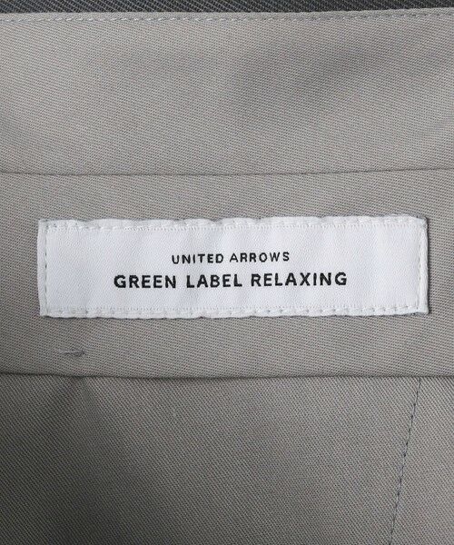 green label relaxing / グリーンレーベル リラクシング スラックス・ドレスパンツ | TW ツイル サイドアジャスター 1プリーツ スラックス -マシンウォッシャブル- | 詳細15