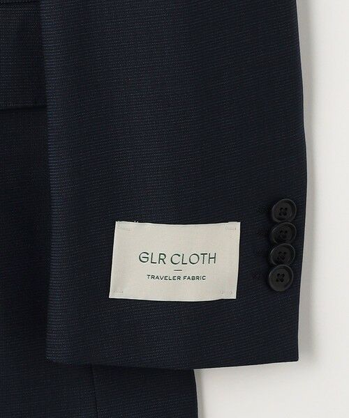 green label relaxing / グリーンレーベル リラクシング セットアップ | GLR CLOTH マイクロデザイン N/HC/RV スーツジャケット -防シワ- | 詳細19