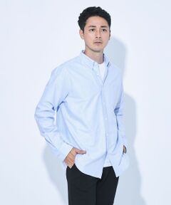 【WEB限定】JUST fit ボタンダウン オックスフォード 長袖 シャツ