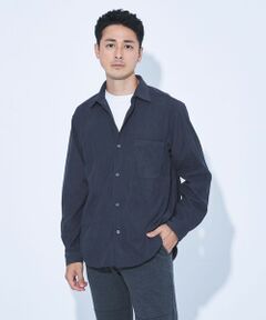 【WEB限定】JUST fit コーデュロイ 長袖 シャツ