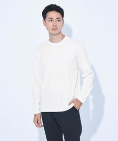 【WEB限定】JUST fit ジャケイン クルーネック ジャケT 長袖 Tシャツ -吸水速乾・抗菌-